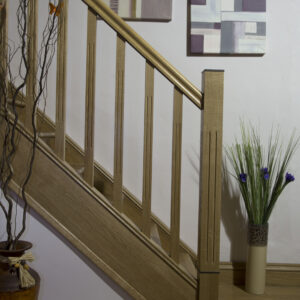 Barandilla exterior premium con pasamanos tubular